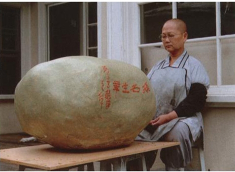 第三世多杰羌佛圣量  佛陀同意我留下来