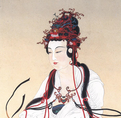 第三世多杰羌佛工巧明展显之中国画